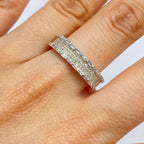 14K Gold Bandit Diamond Baguette Ring - additional product view 4
