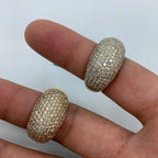 14K Gold Dome Diamond Ring - additional product view 2