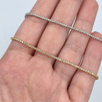 14K Gold 1.5mm Diamond Tennis Bracelet 6.5–7 in - additional product view 5