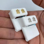 14K Gold Turtle Diamond Earrings - additional product view 5