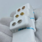 14K Gold Eye Diamond Earrings - additional product view 6