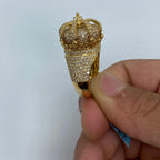 14K Gold Royal Diamond Ring - additional product view 10