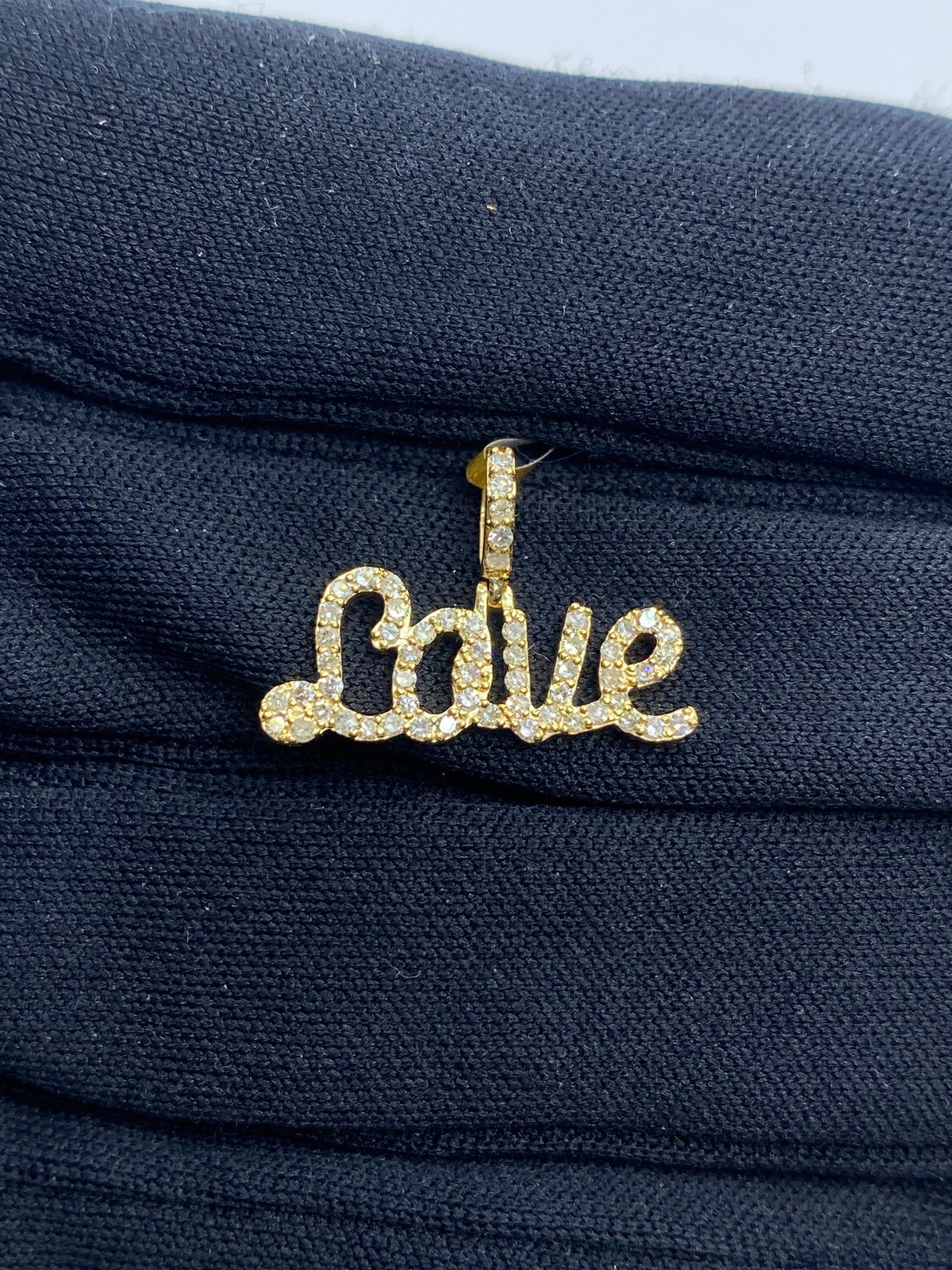 Love Name Diamond Pendant - additional product view 2