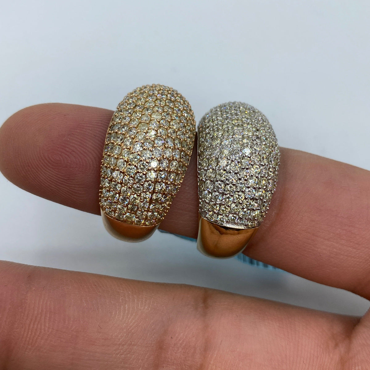 14K Gold Dome Diamond Ring - additional product view 6