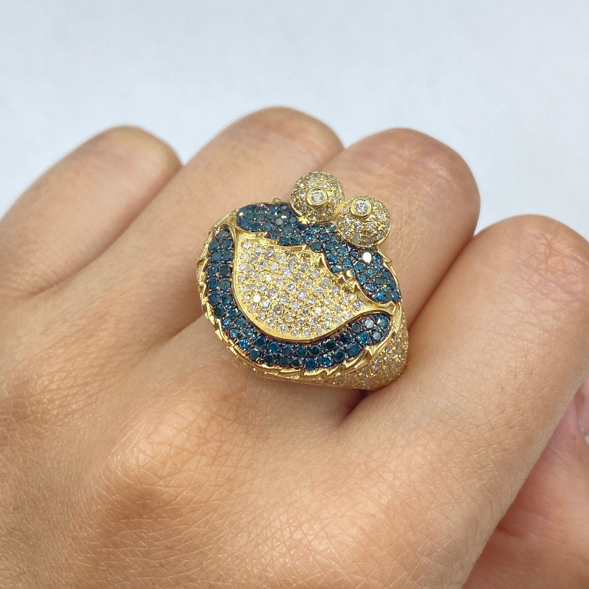 10K Gold Monster Diamond Ring - additional product view 2
