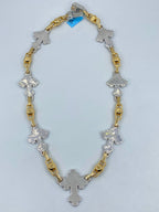 Jumbo Baguette Cross Diamond Chain - additional product view 8