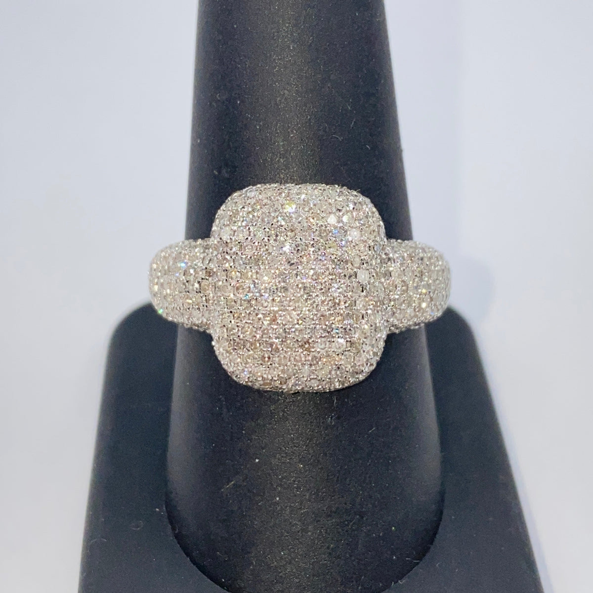 10K Gold/14K Presidential Iced Diamond Ring - additional product view 7