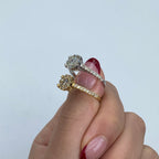 14K Gold Juliet Circle Diamond Engagement Ring - additional product view 8