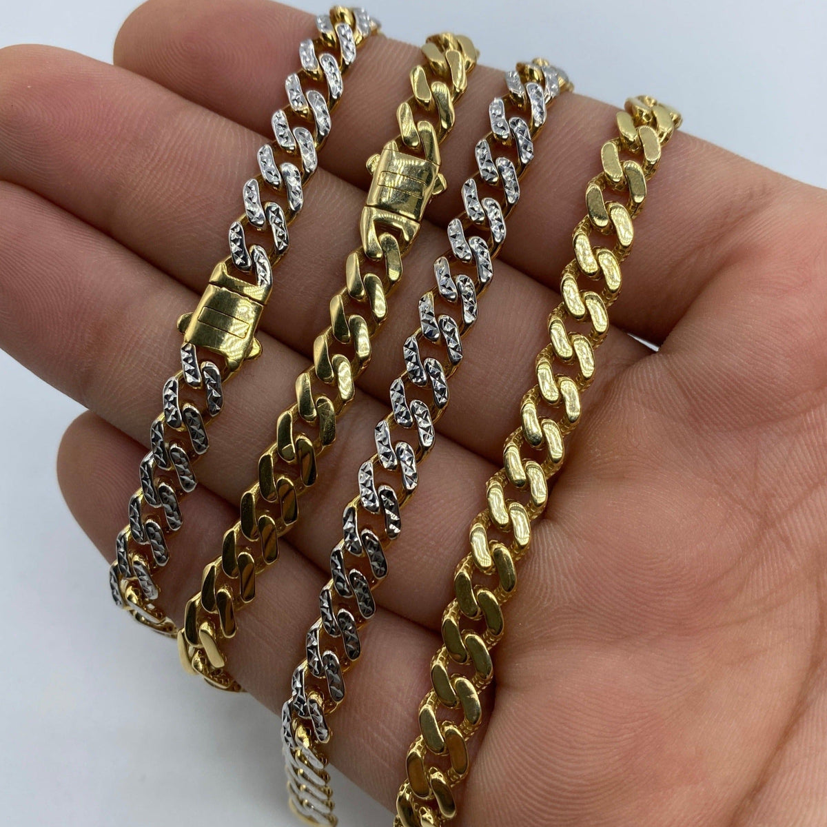 10K Monaco Cuban Link Gold Bracelet - main product photo