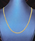 10K Gold 4mm Cuban Link Diamond Chain 16–24 in - additional product view 6