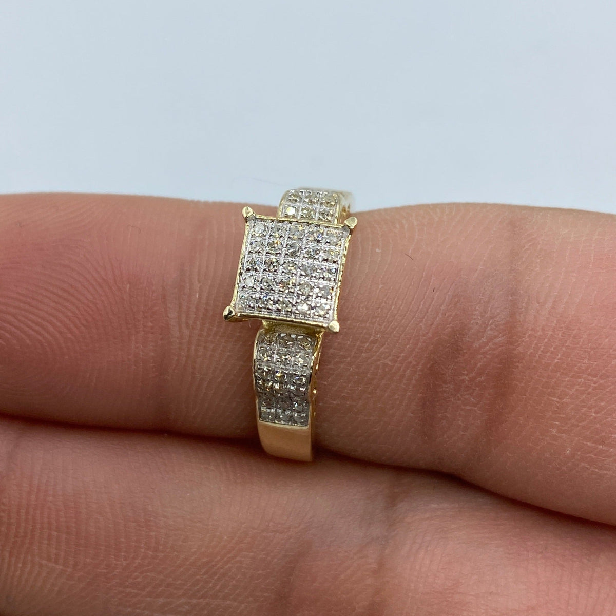 10K Gold Thalia Diamond Engagement Ring - additional product view 4