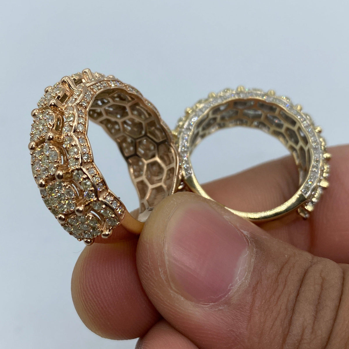 10K Gold Eternity Diamond Ring - additional product view 3