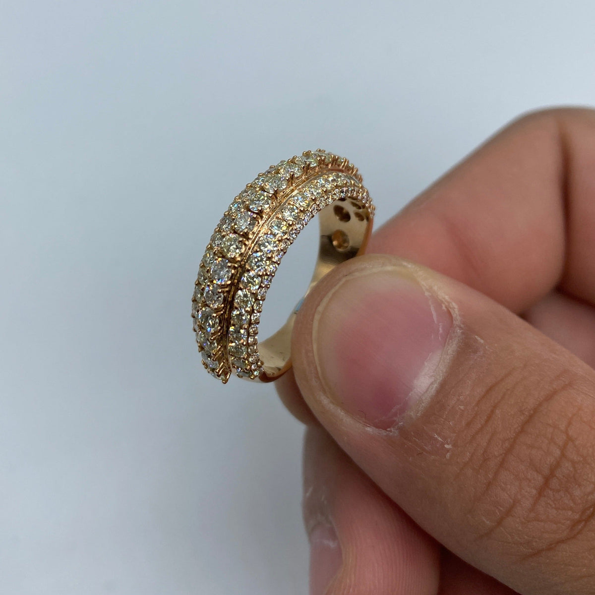 14K Gold California Diamond Ring - additional product view 5