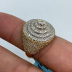 14K Gold Milano Cake Diamond Ring - additional product view 3