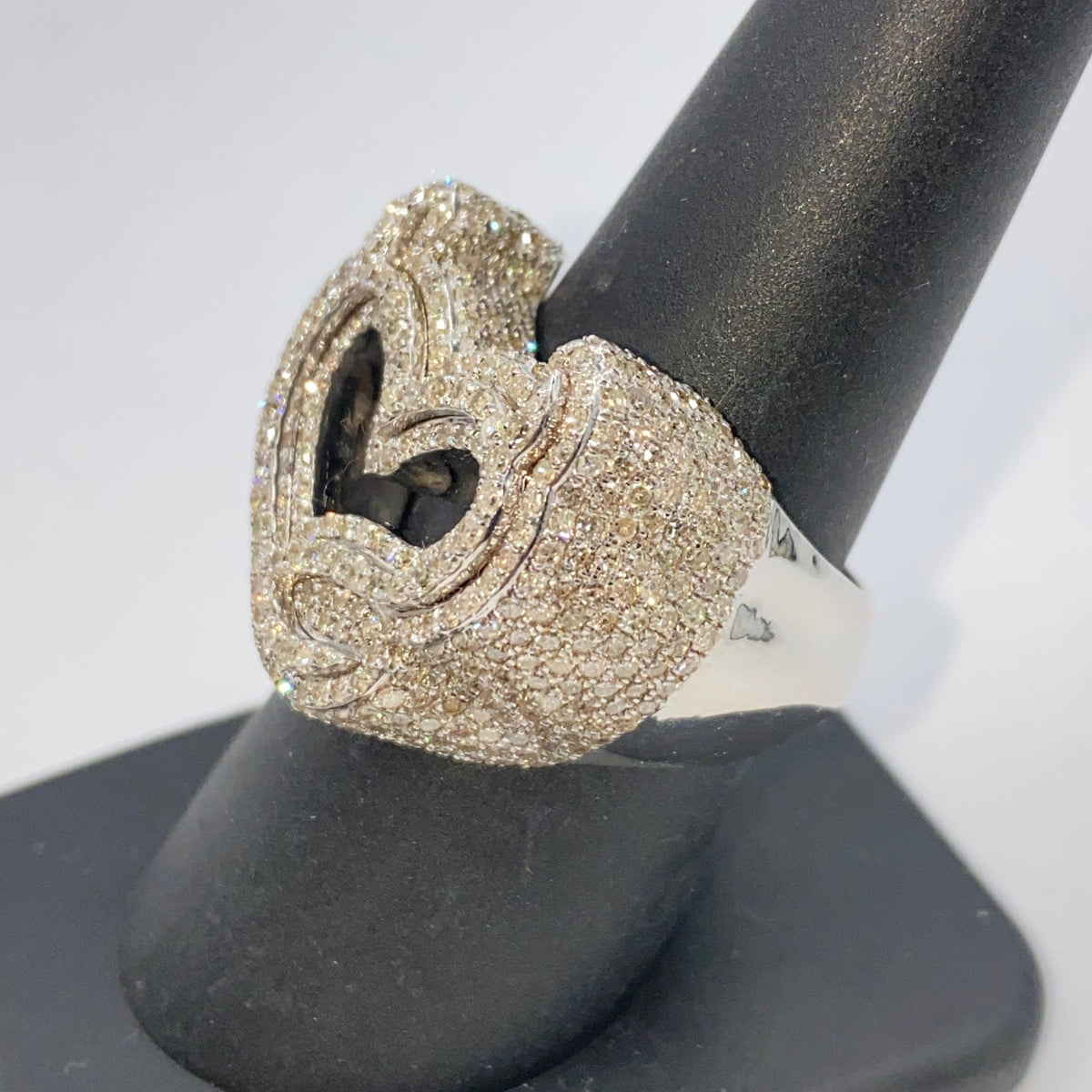10K Gold Devilish Heart Diamond Ring - additional product view 11