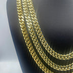 14K Gold 9mm Miami Cuban Link Chain - additional product view 3