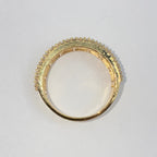 14K Gold 8.2mm Diamond Baguette Ring Band - additional product view 8