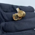 14K Gold Bundles of Cash Diamond Pendant - additional product view 4