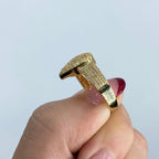 10K Gold Broken Heart Diamond Ring - additional product view 5