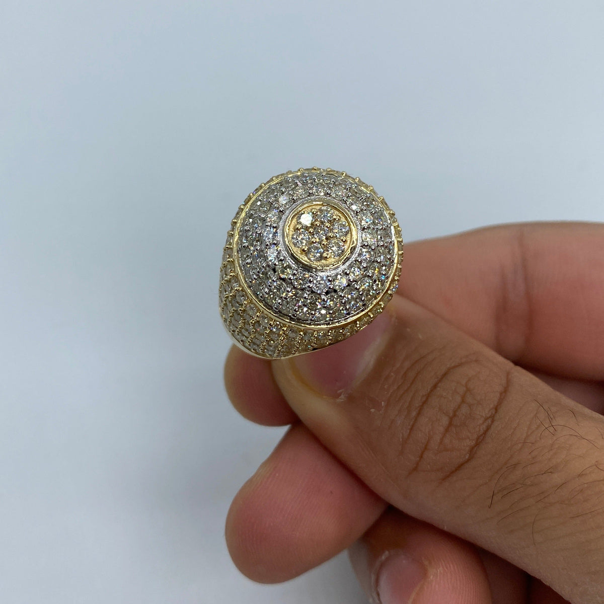 14K Gold Circle Master Diamond Ring - additional product view 6