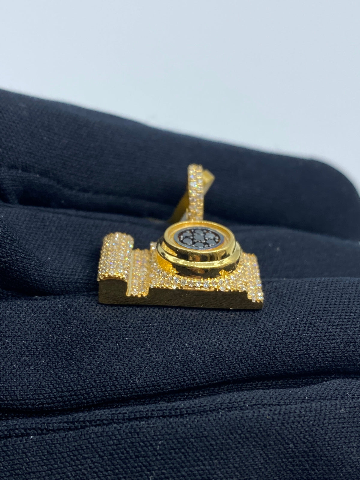 Photography Camera Diamond Pendant - additional product view 4