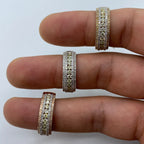 10K Gold Multi-Color Anniversary Diamond Band - main product photo