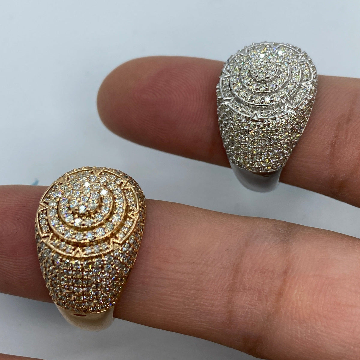 14K Gold American Prince Diamond Ring - additional product view 2