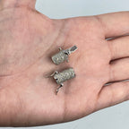 10K Gold Diamond Lock - additional product view 5