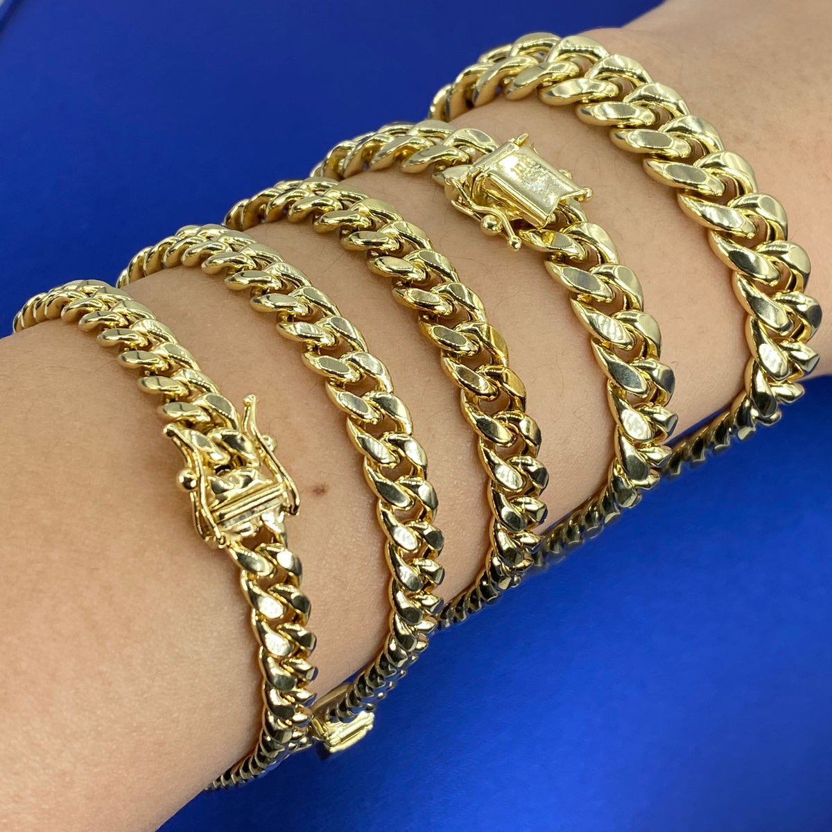 10K Gold Cuban Link Bracelet ALL SIZES - additional product view 3
