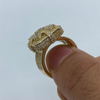 10K Gold Jumbo Royal Diamond Ring - additional product view 5