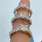 14K Gold Capitol Diamond Baguette Ring - additional product view 6
