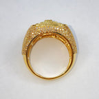 14K Gold Jumbo Square Baguette Diamond Ring - additional product view 10