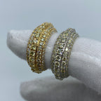 14K Gold Eternity 3-Tier Diamond Ring - additional product view 3