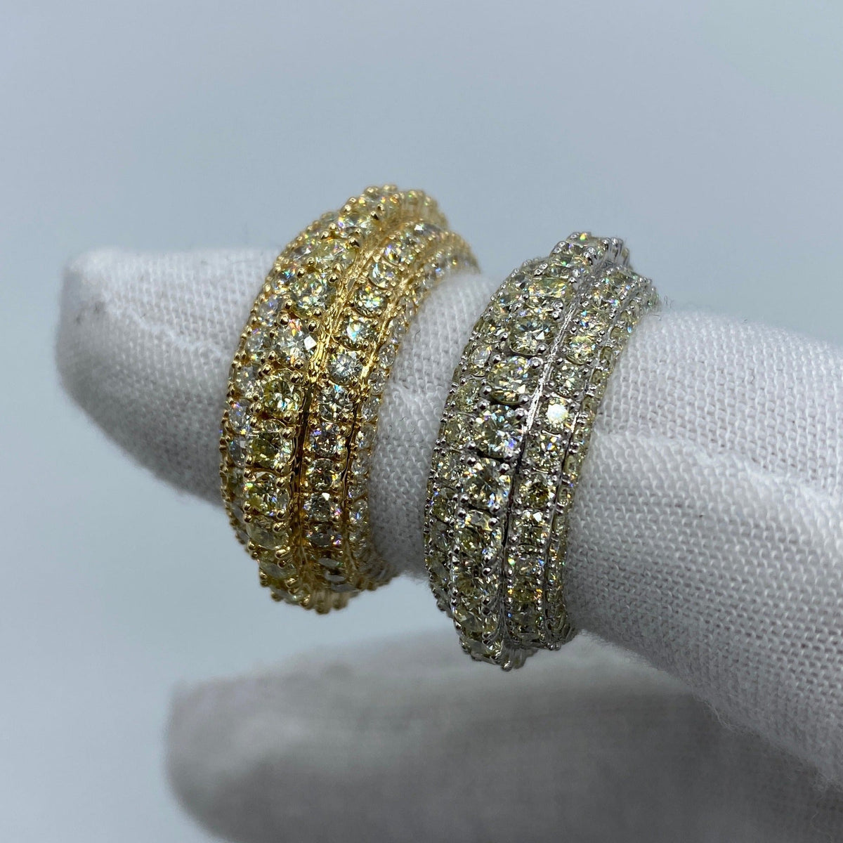 14K Gold Eternity 3-Tier Diamond Ring - additional product view 3