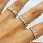 10K Gold Diamond Baguette Band - additional product view 11