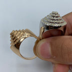 14K Gold Cake Diamond Ring - additional product view 6