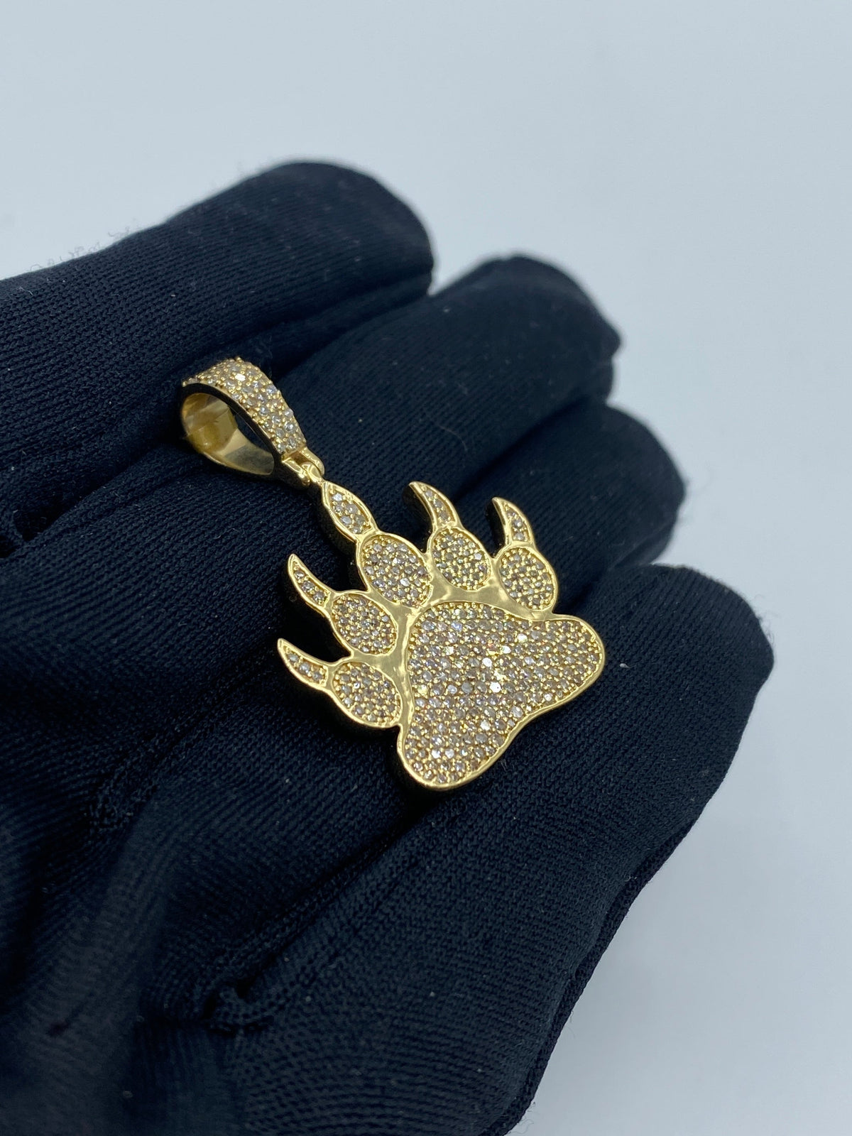 Wolf Paw Diamond Pendant - additional product view 3
