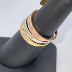 10K Gold Diamond Baguette Band - additional product view 10