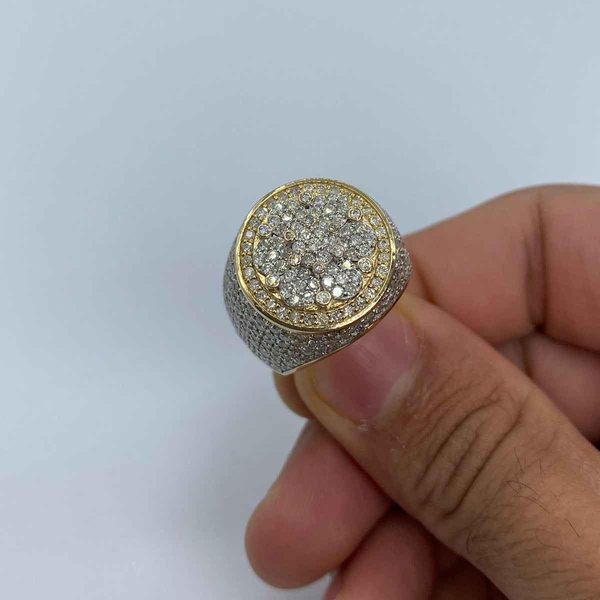 14K Gold Circle Elite Diamond Ring - additional product view 2
