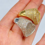 14K Gold Heart Diamond Ring - additional product view 5