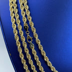 10K Gold 5.5mm Rope Chain 20–26 in - additional product view 4