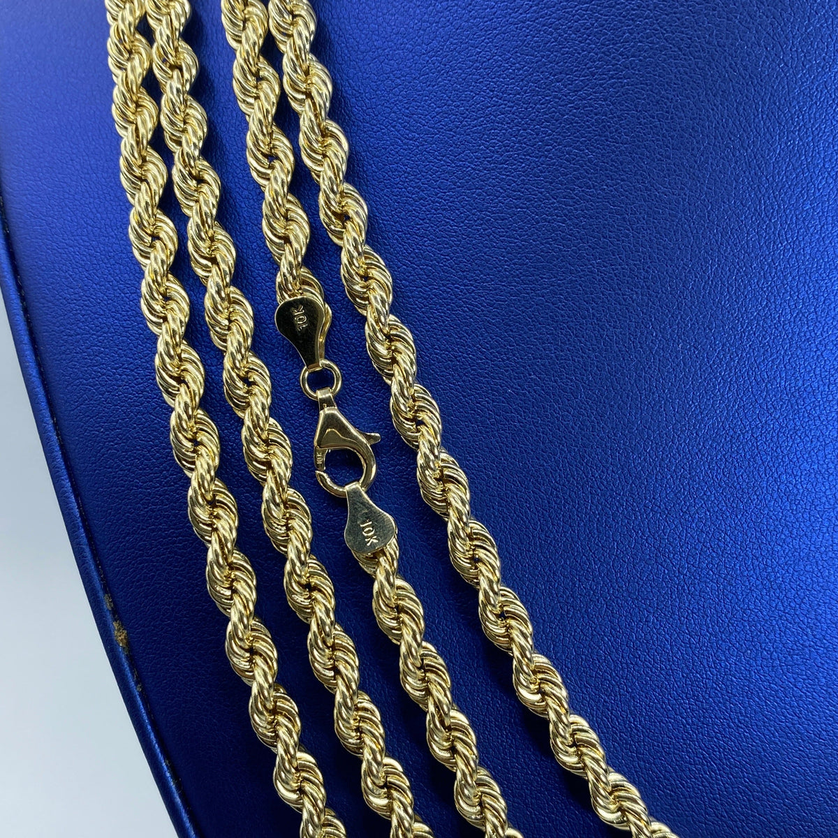 10K Gold 5.5mm Rope Chain 20–26 in - additional product view 4