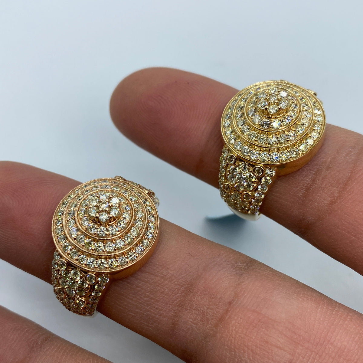 14K Gold Wave Diamond Ring - additional product view 6