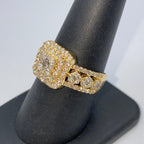 10K Gold Luke Square Diamond Ring - additional product view 9