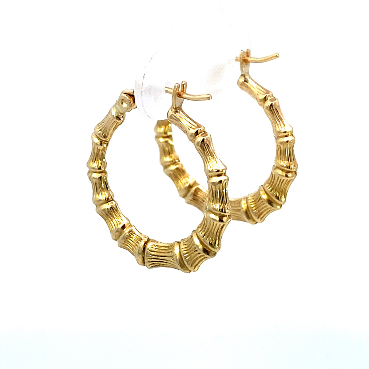 Bamboo Earrings 0.8 in - additional product view 3