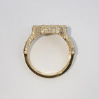 14K Gold Ankh Diamond Ring - additional product view 9