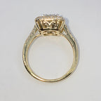 14K Gold Solána Square Diamond Engagement Ring - additional product view 8