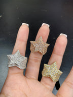Cake Star 10K Gold Diamond Ring - additional product view 2