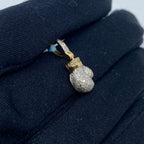 14K Gold Boxing Glove Diamond Pendant - additional product view 3