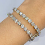 14K Gold Tennis Diamond Bracelet 7 in - additional product view 16